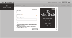 Desktop Screenshot of aldobrue.it